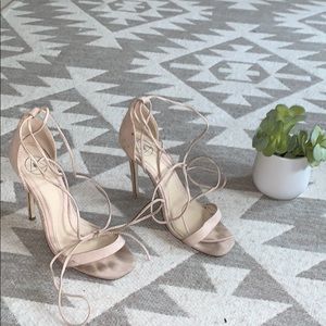 Missguided lace up sandals